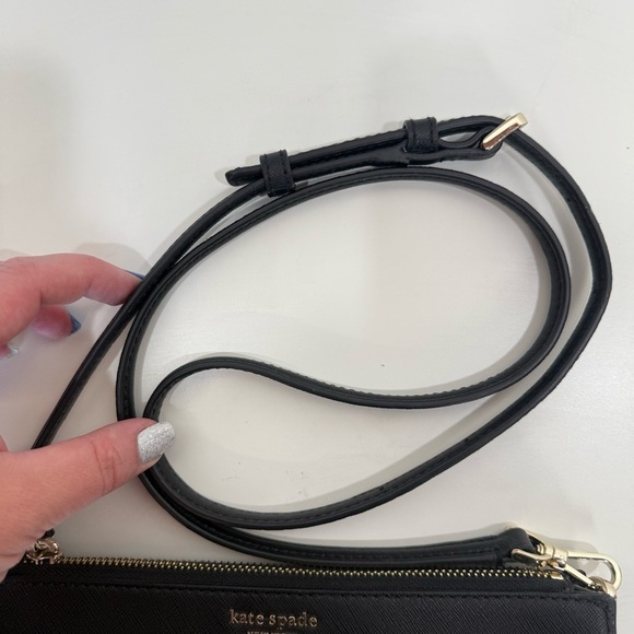 Kate Spade Black Leather Cameron Crossbody bag - Picture 9 of 12